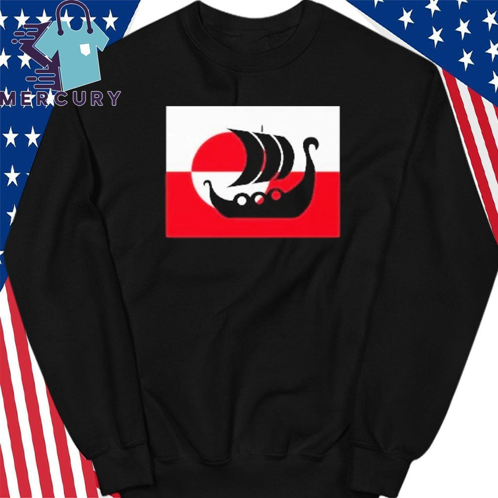 Denmark Greenland Flag Is Not For Sale Support Danish Shirt