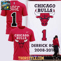 Derrick Rose x Chicago Bulls 2008-2016 Tribute Night 2026 Shirt