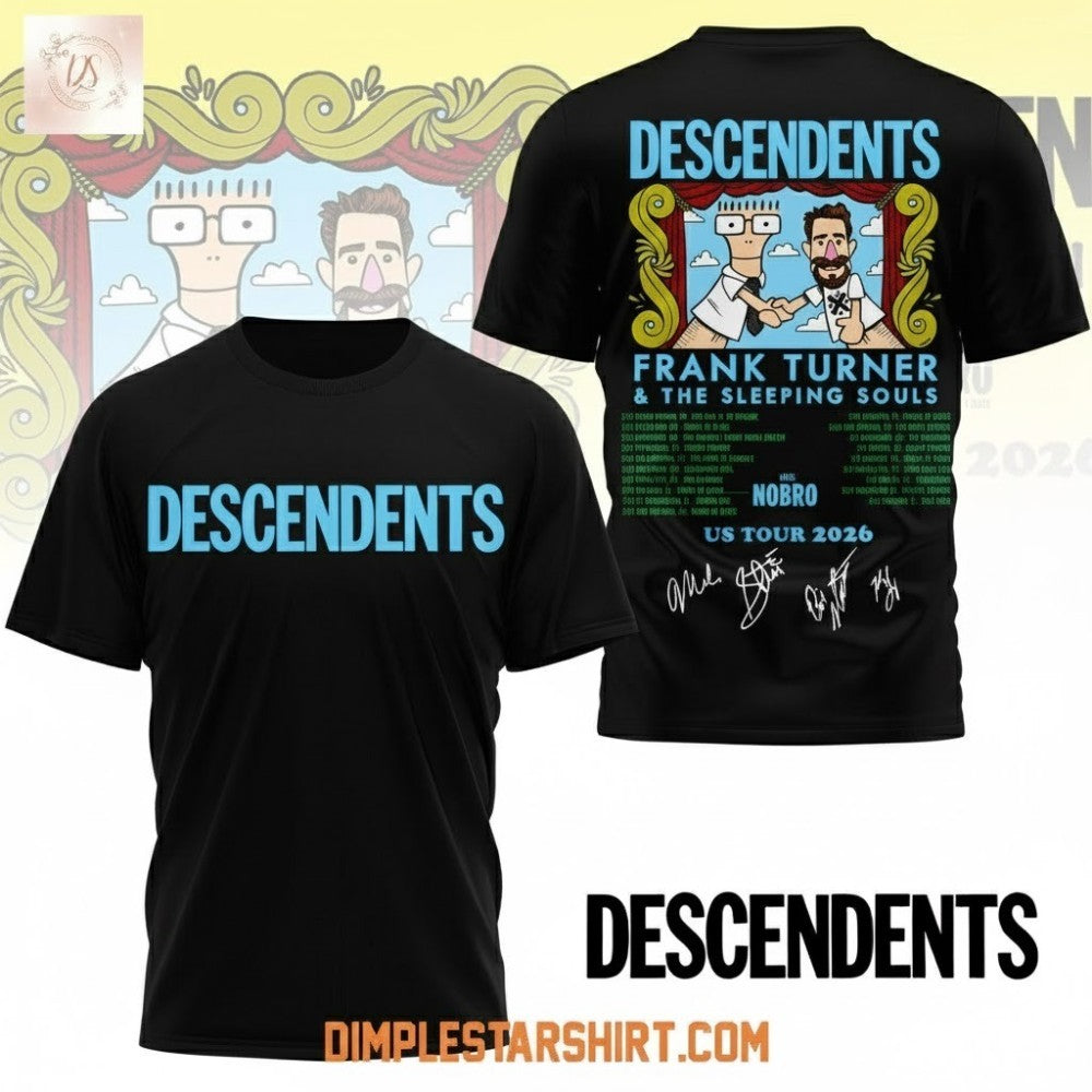 Descendents Frank Turners & The Sleeping Soul Tour 2026 Shirt