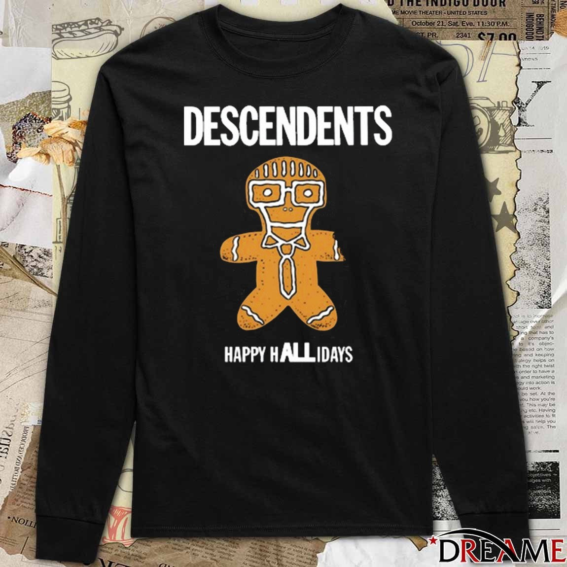 Descendents Happy HALLidays 2025 t-shirt