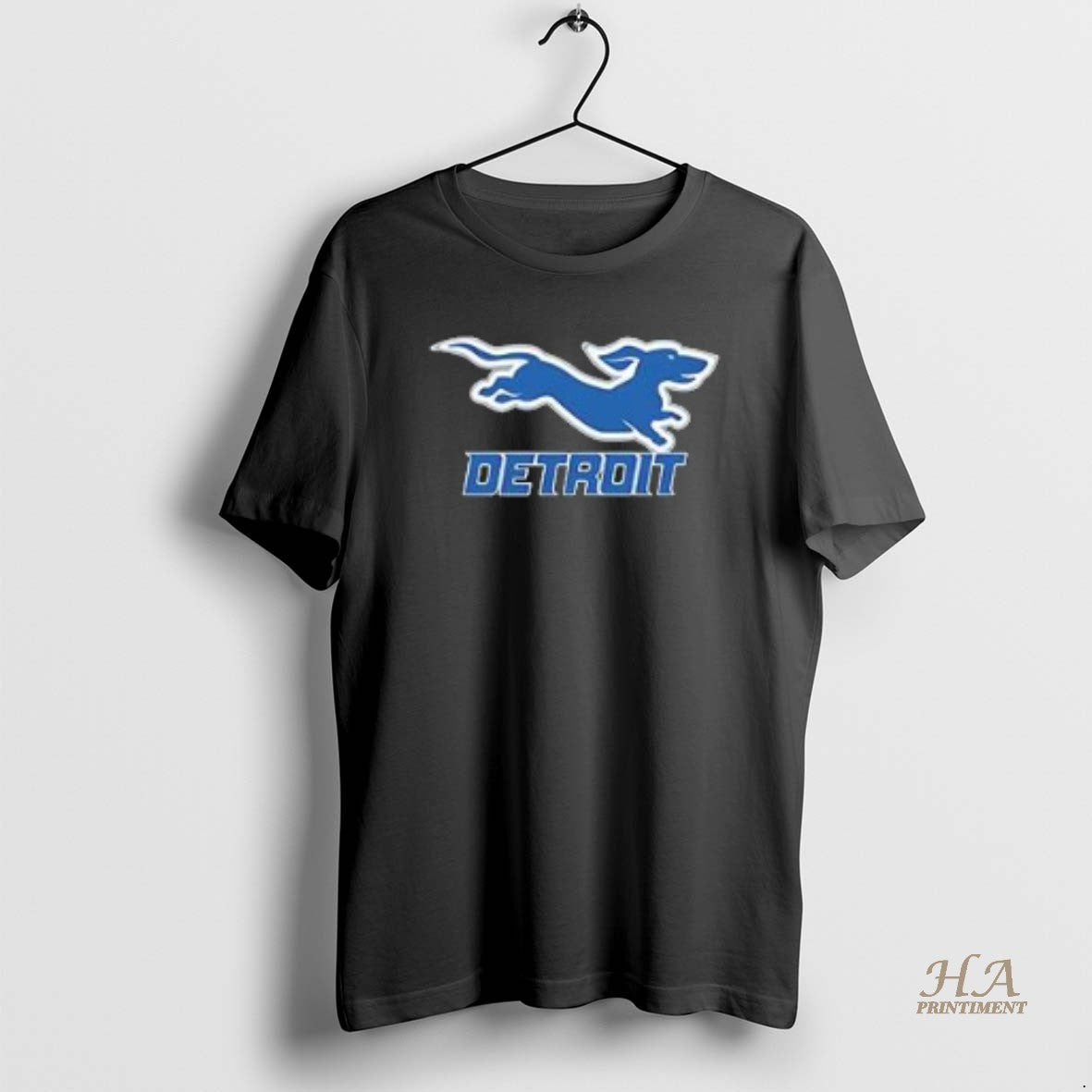 Official Detroit Lions Dachshund Lions