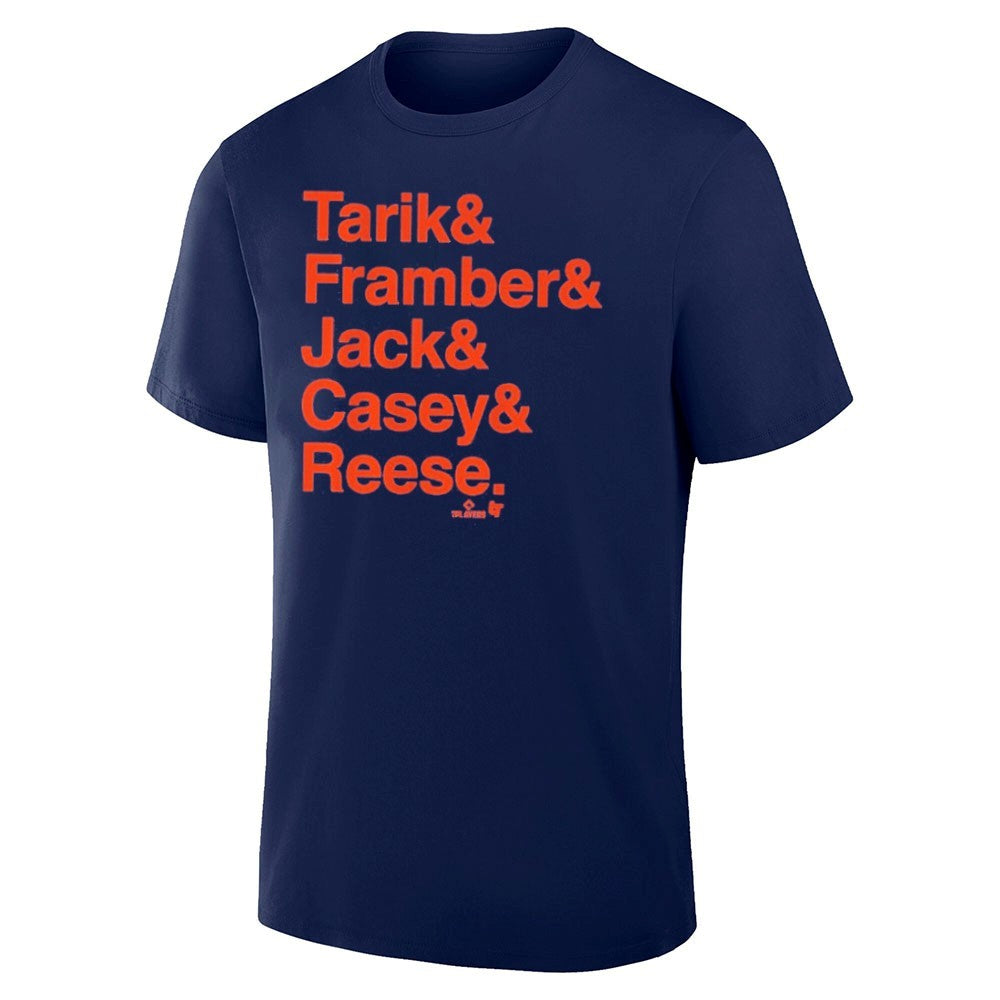 Detroit Tigers Tarik & Framber & Jack & Casey & Reese Shirt