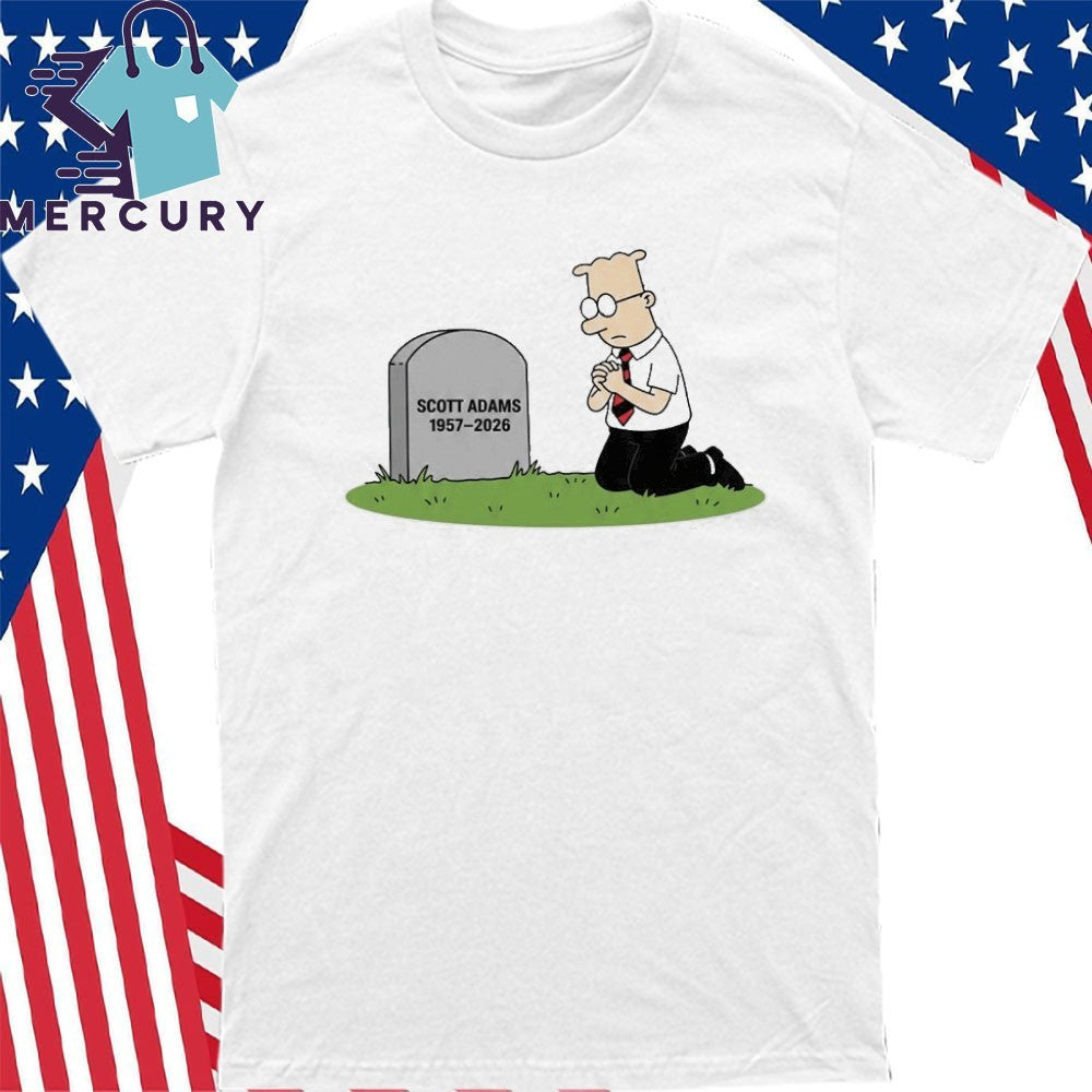 Dilbert Scott Adams 1957-2026 Shirt