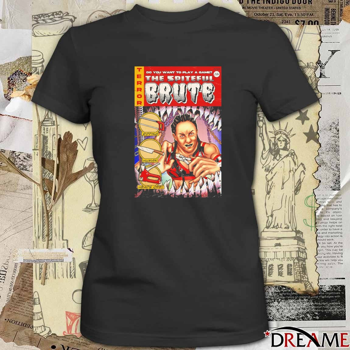 Do You Want To Play A Game The Spiteful Brute Ripping Human Heads Off New t-shirt