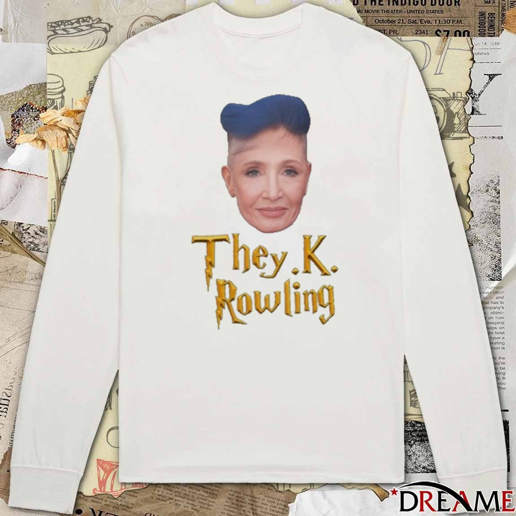 Dobby Vs J K Rowling They K Rowling Portrait t-shirt