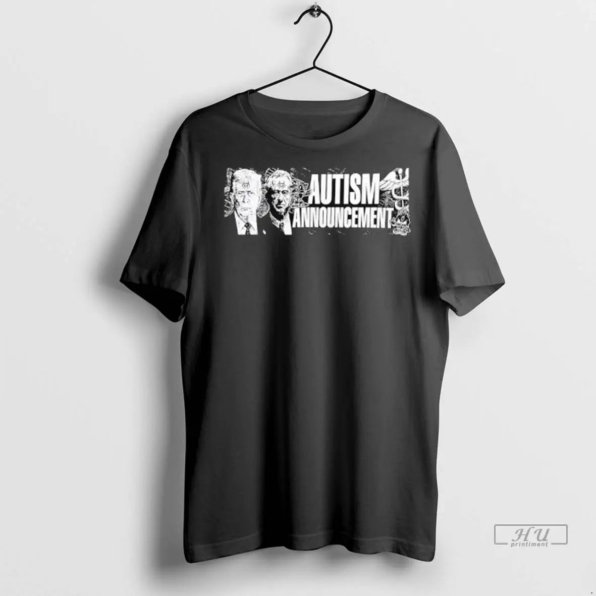 Official Donald Trump Autism Announcement T Shirt