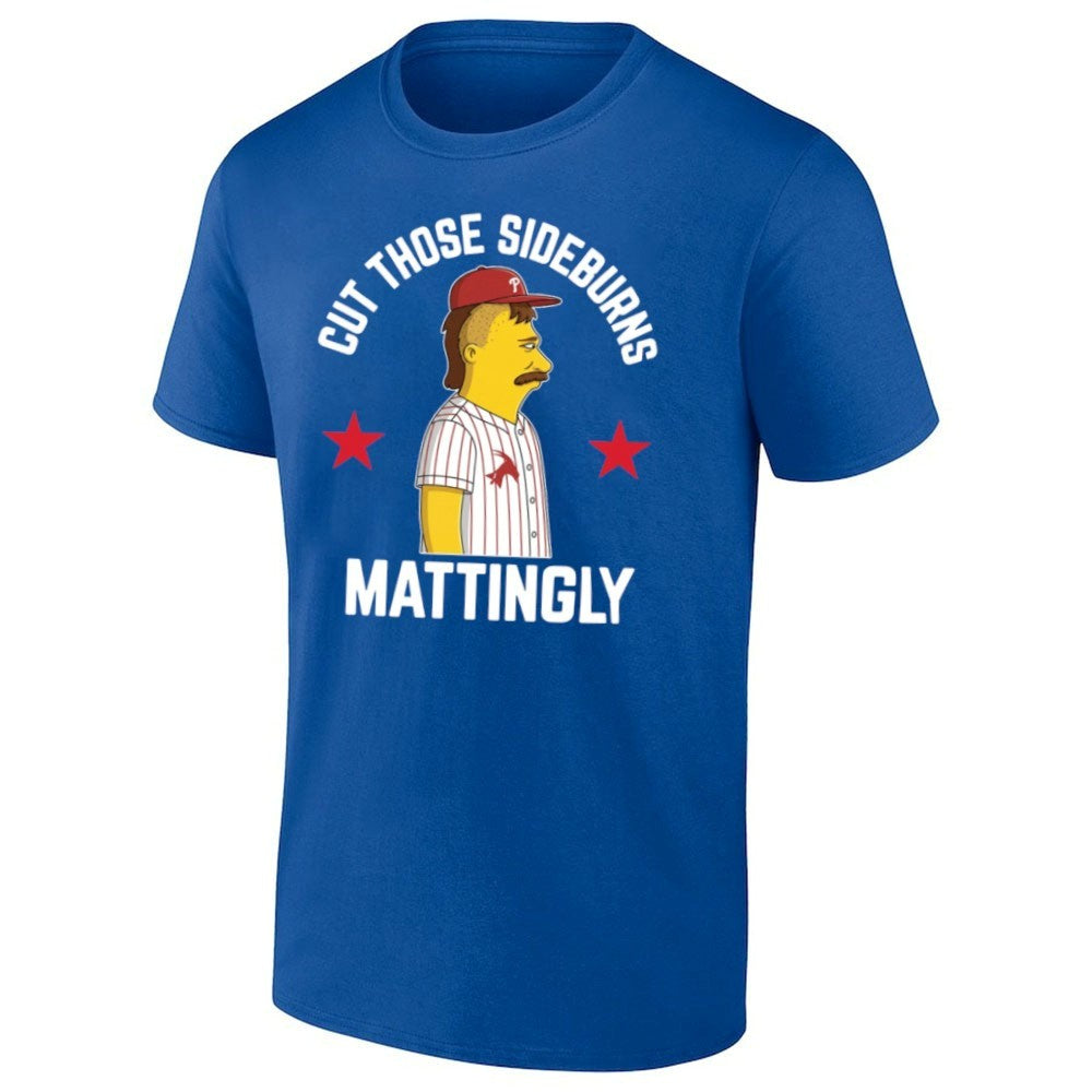 Donnie Sideburns Cut Those Sideburns Mattingly Shirt