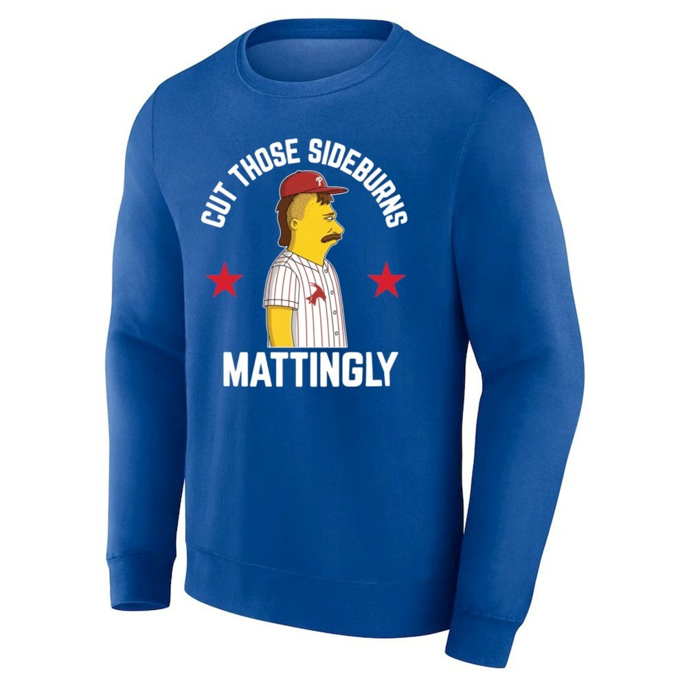 Donnie Sideburns Cut Those Sideburns Mattingly Shirt