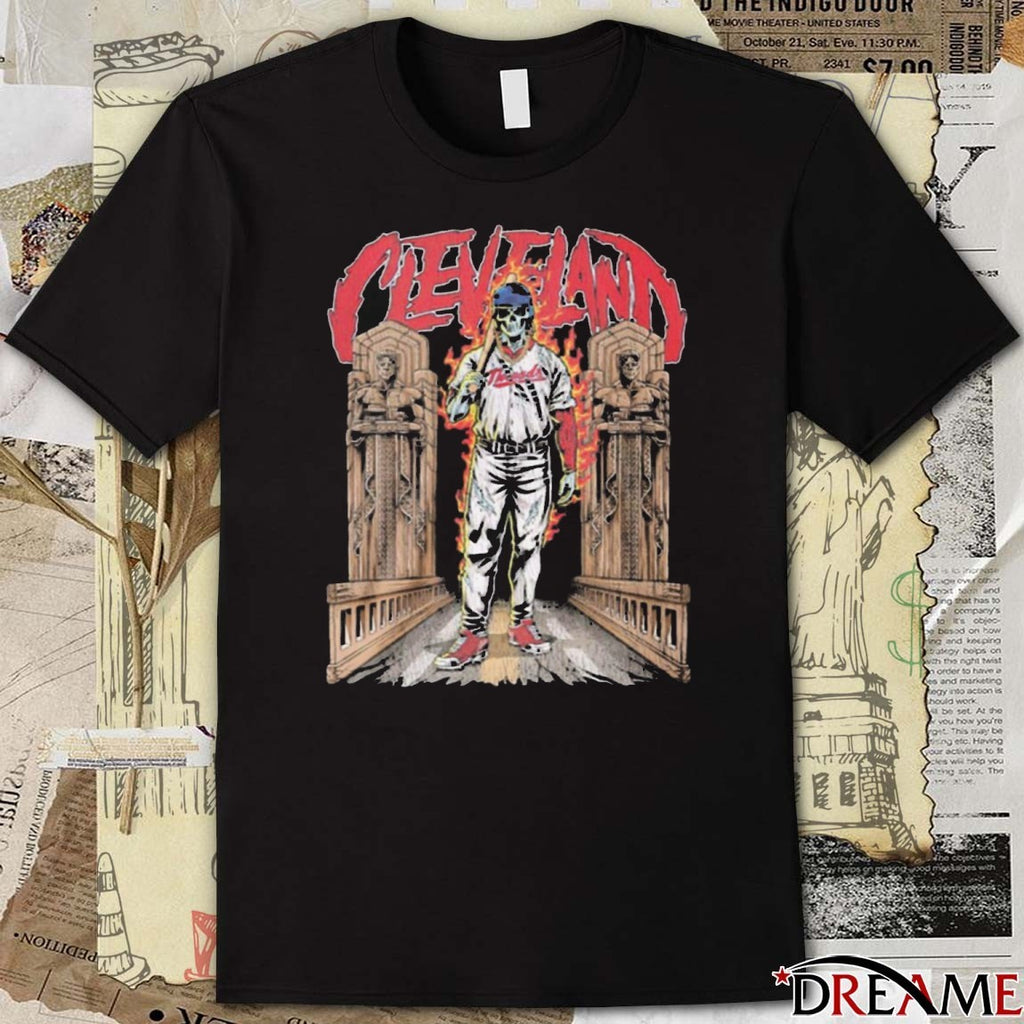 Donovan Mitchell Cleveland Cavaliers Basketball Skeleton Fanart t-shirt