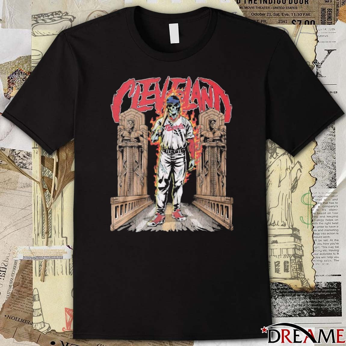 Donovan Mitchell Cleveland Cavaliers Basketball Skeleton Fanart t-shirt