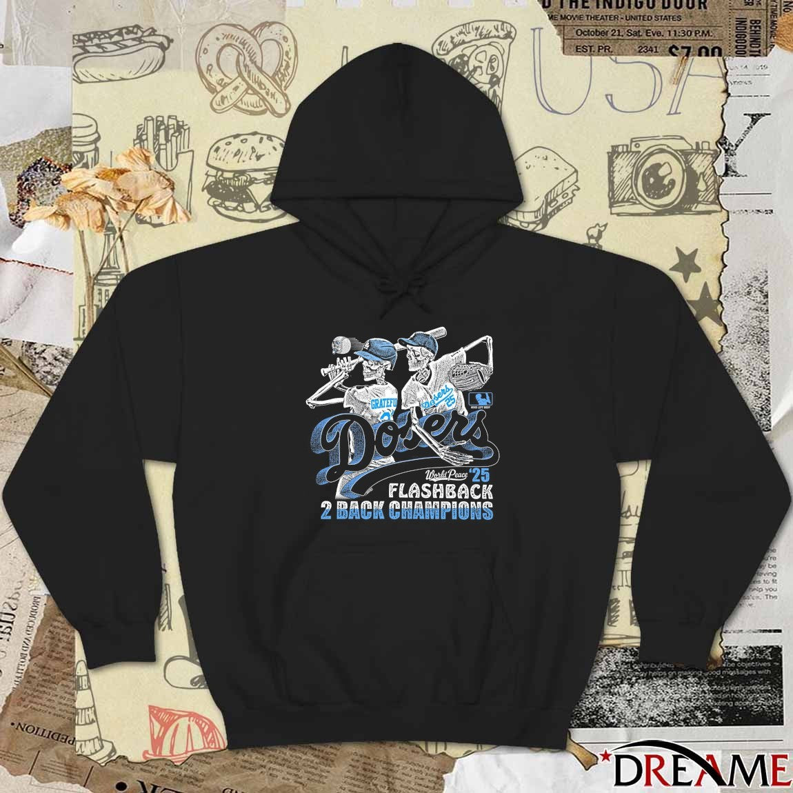 Dosers World Peace 2025 Flashback 2 Back Champions We Win October t-shirt