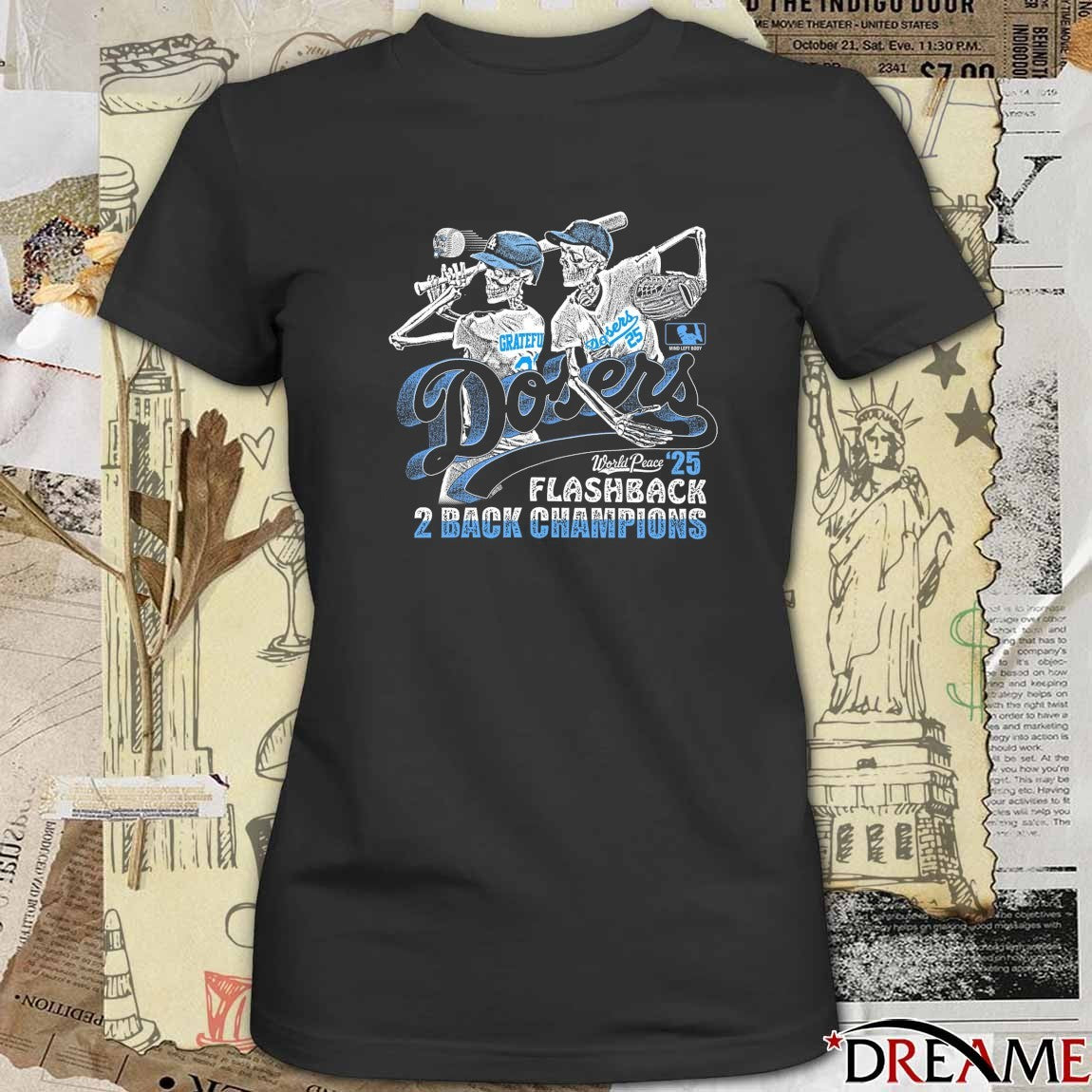 Dosers World Peace 2025 Flashback 2 Back Champions We Win October t-shirt