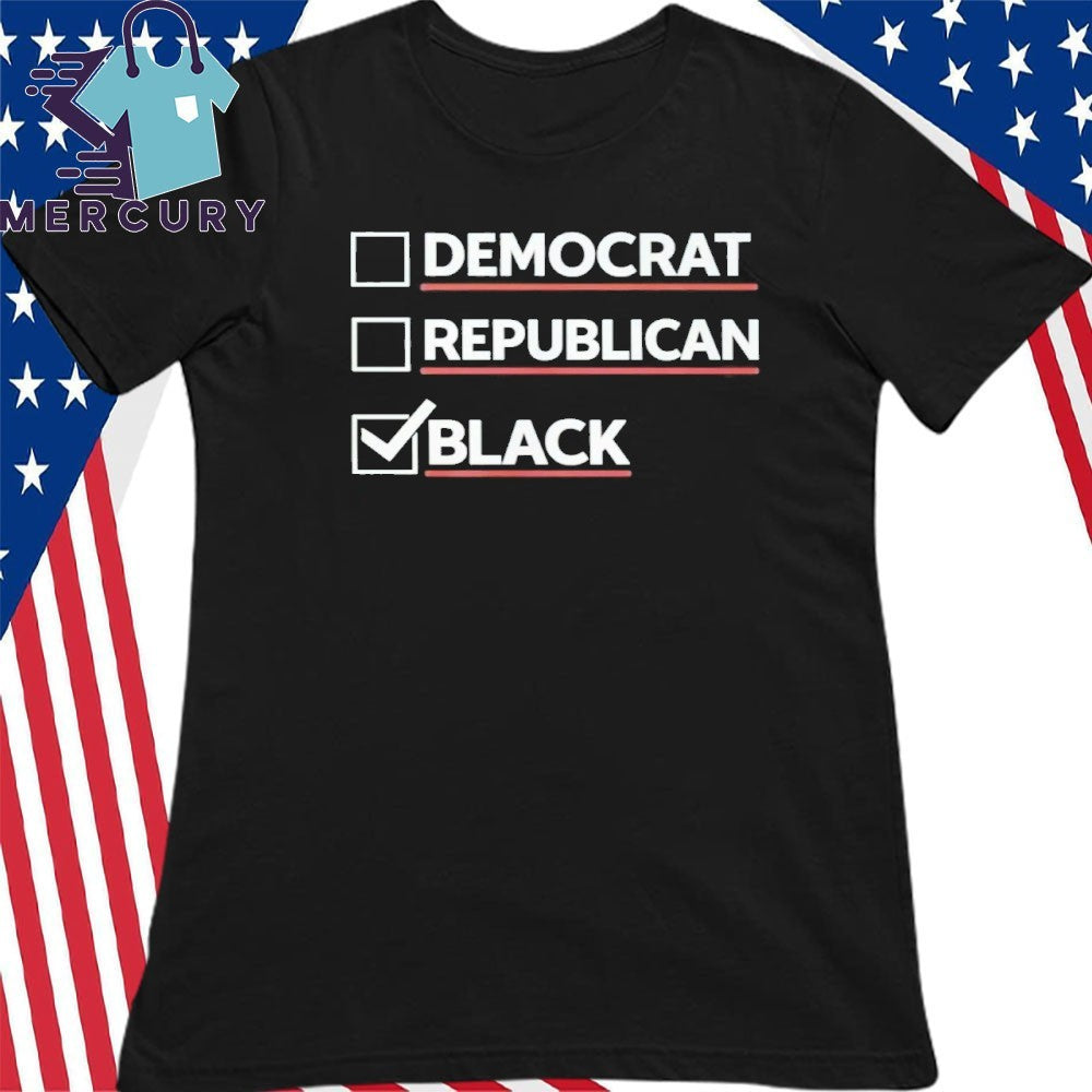 Dr Boyce Watkins Democrat Republican Black Shirt
