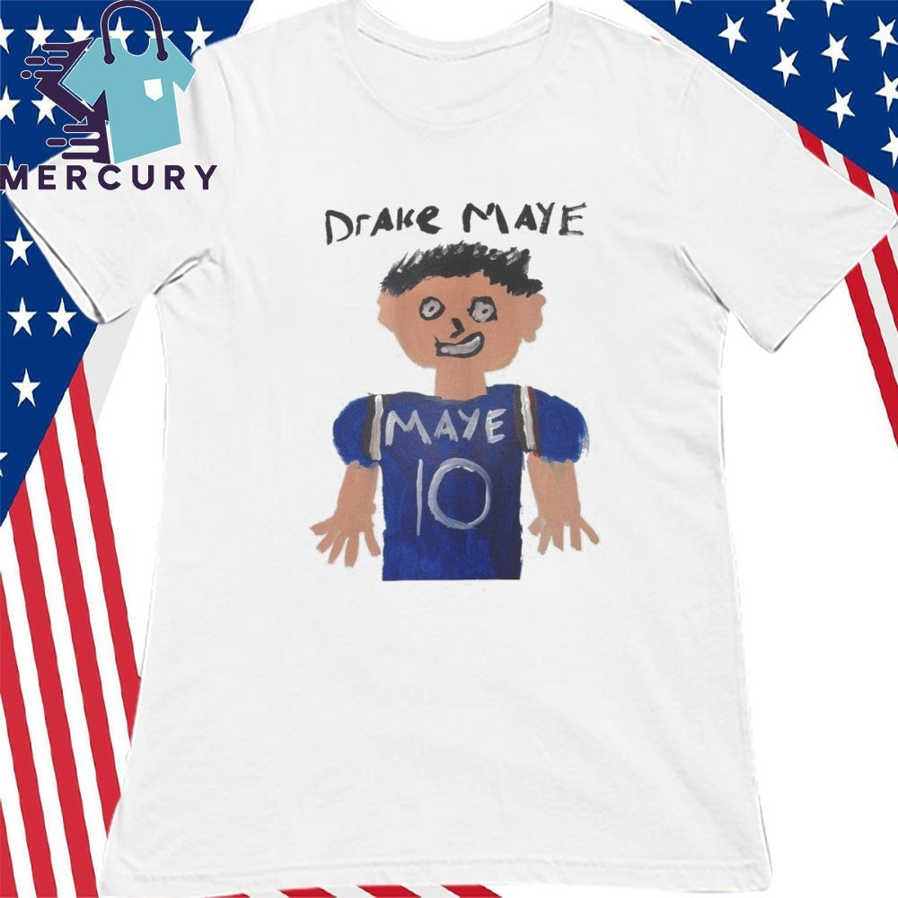 Drake Maye Painting Shirt