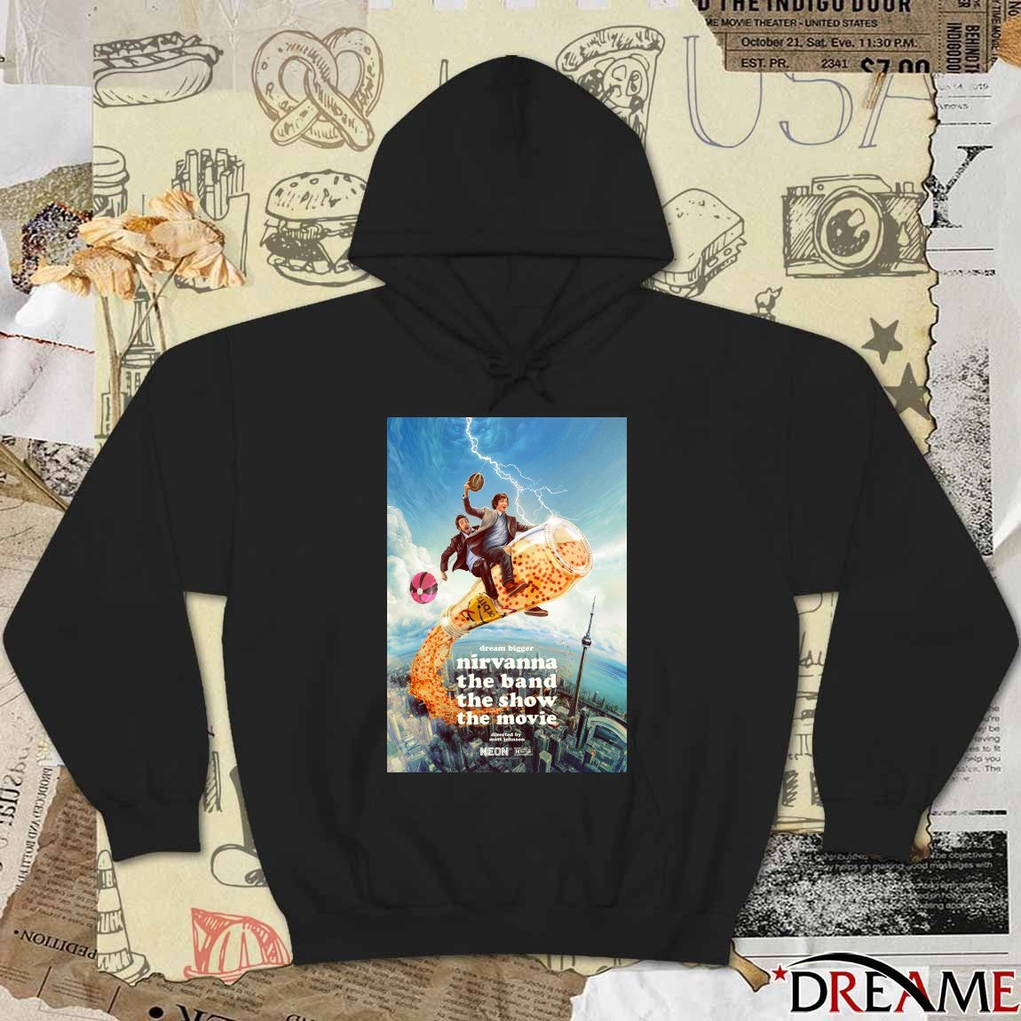 Dream Bigger – Nirvanna The Band The Show The Movie In Theaters February 13 2026 Poster t-shirt