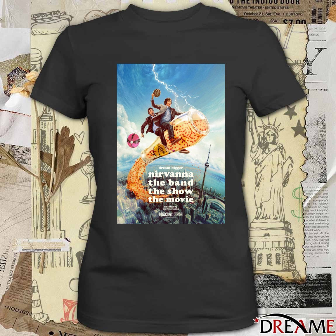 Dream Bigger – Nirvanna The Band The Show The Movie In Theaters February 13 2026 Poster t-shirt