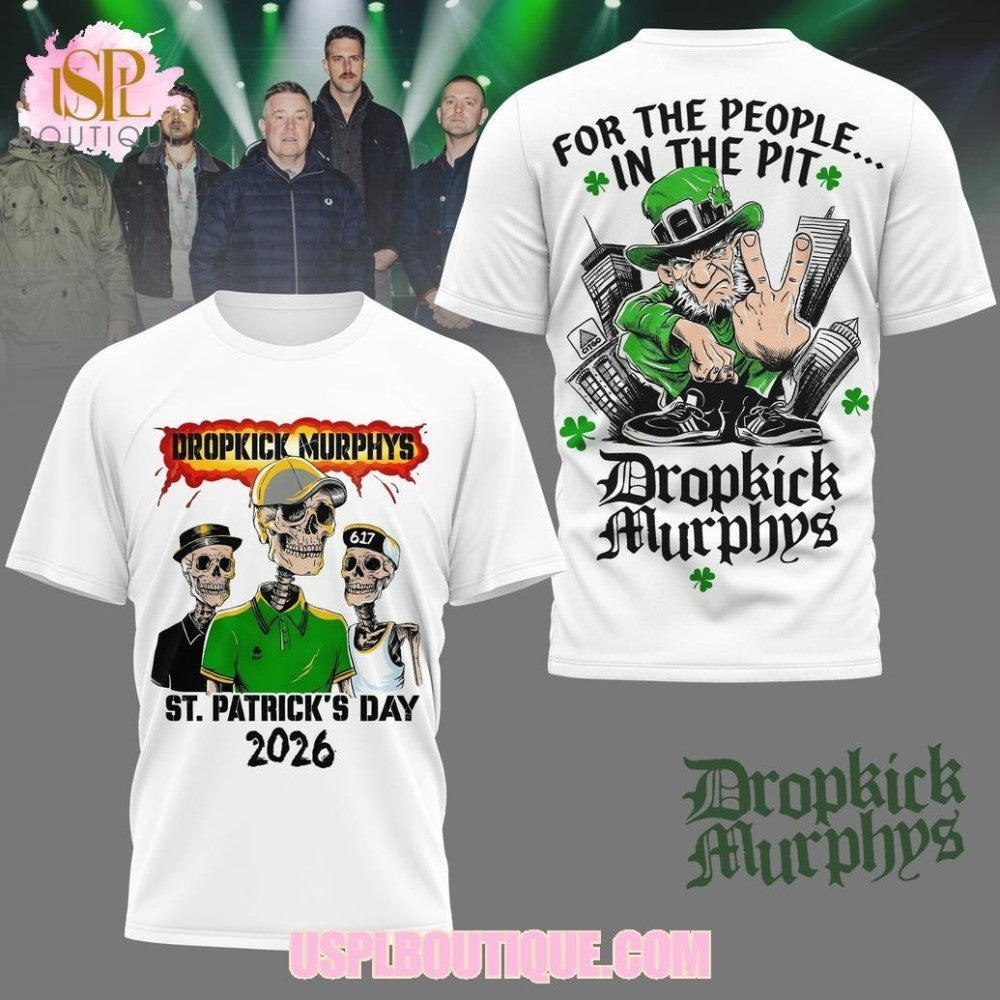 Dropkick Murphys St.Patrick’s Day 2026 Shirt