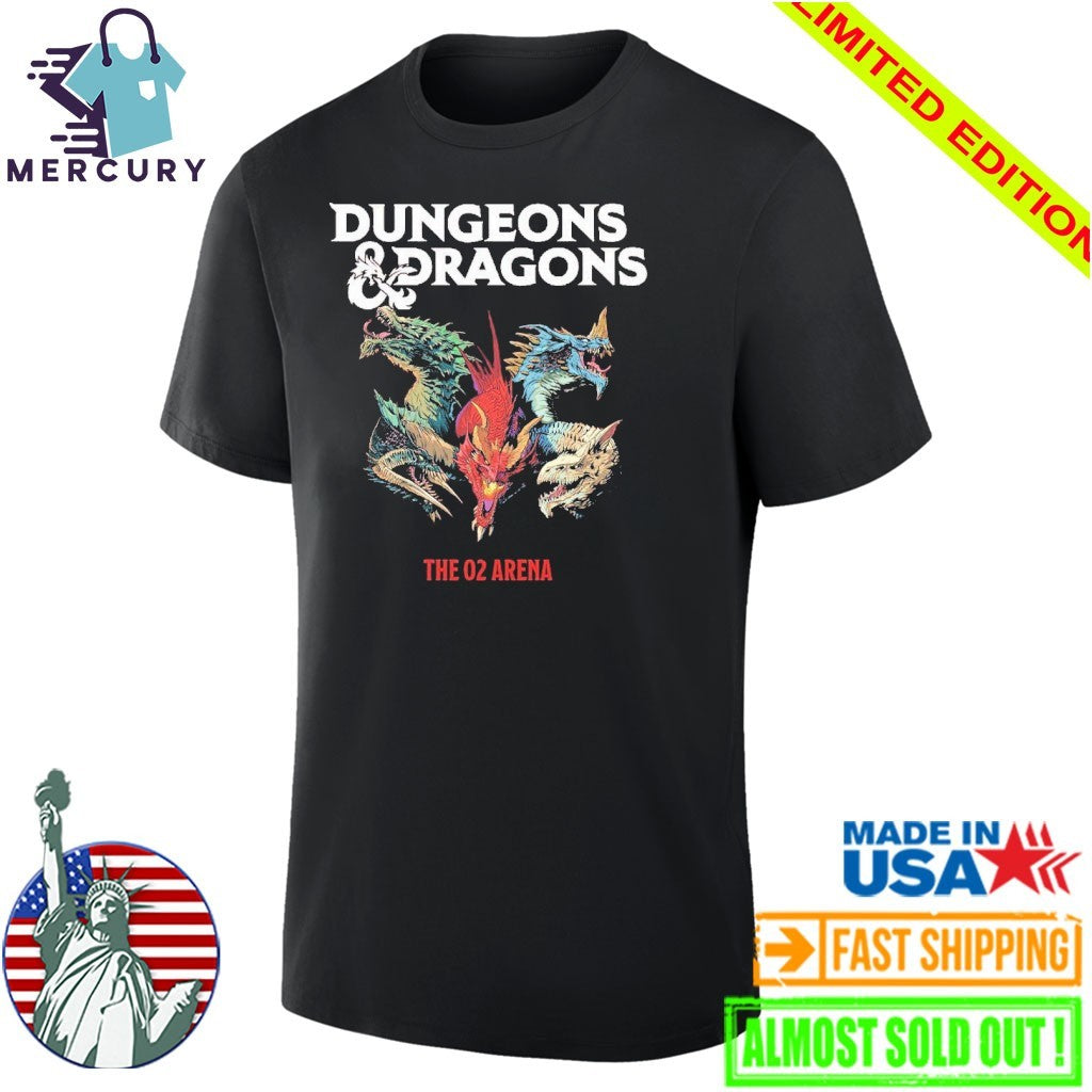 Dungeons & Dragons London 2026 The O2 Arena On August 21st 22nd Shirt