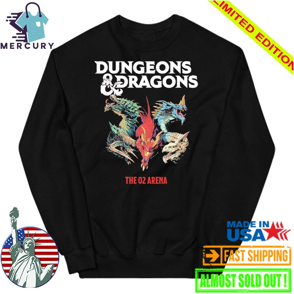 Dungeons & Dragons London 2026 The O2 Arena On August 21st 22nd Shirt