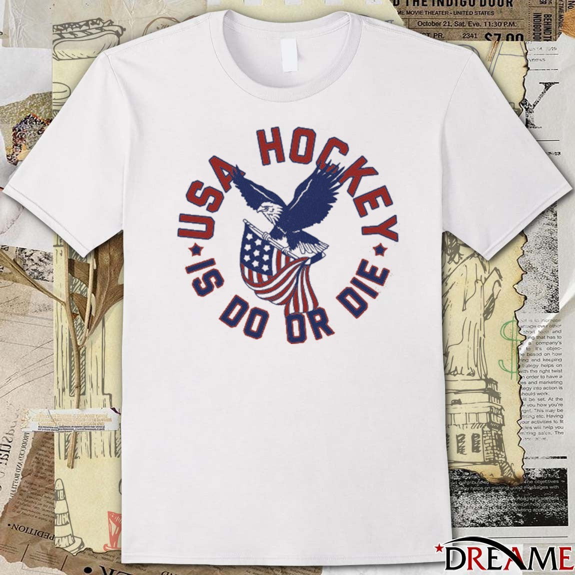 Eagle USA Hockey Is Do Or Die t-shirt