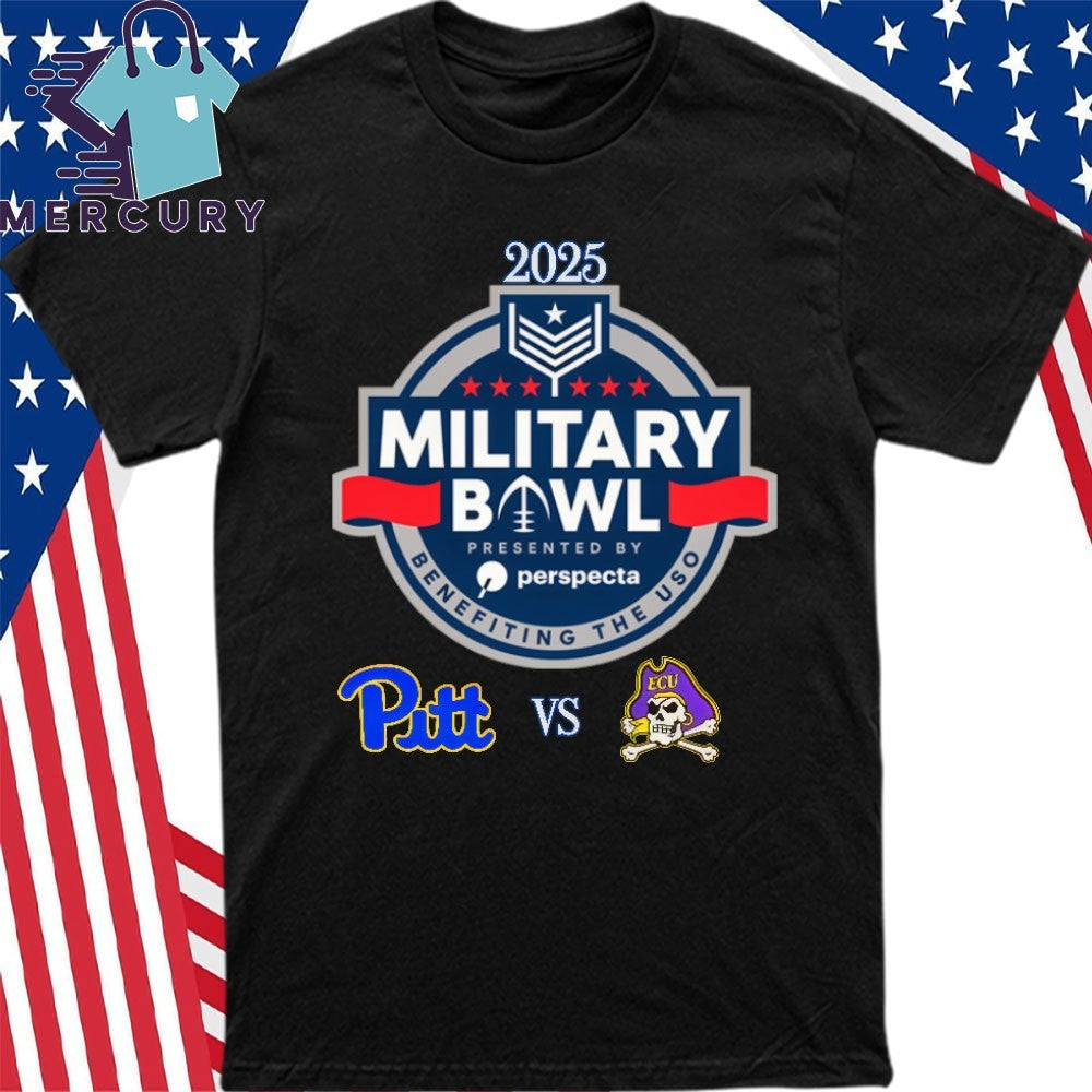 East Carolina Pirates 2025 Go Bowling Military Bowl Champions Shirt