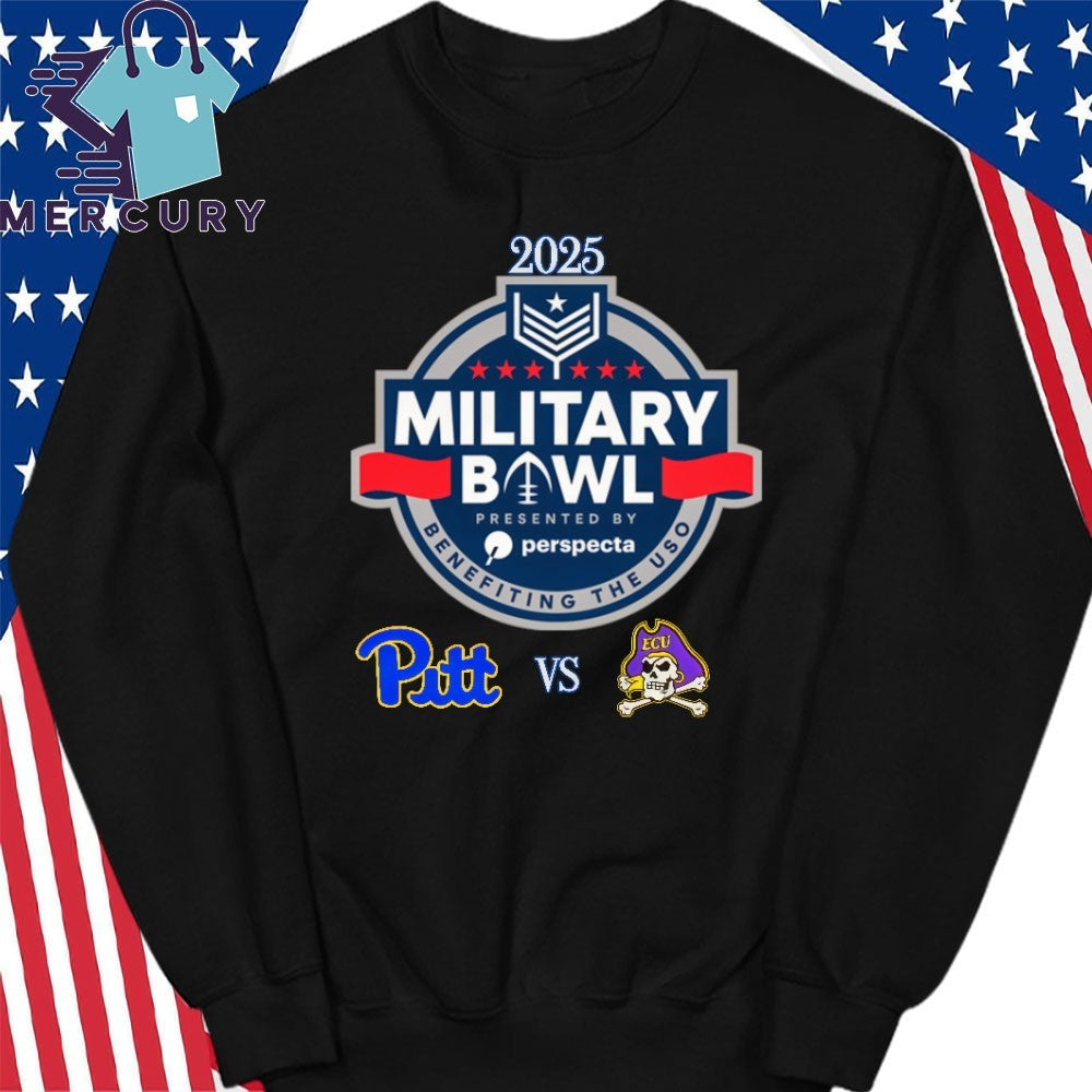 East Carolina Pirates 2025 Go Bowling Military Bowl Champions Shirt
