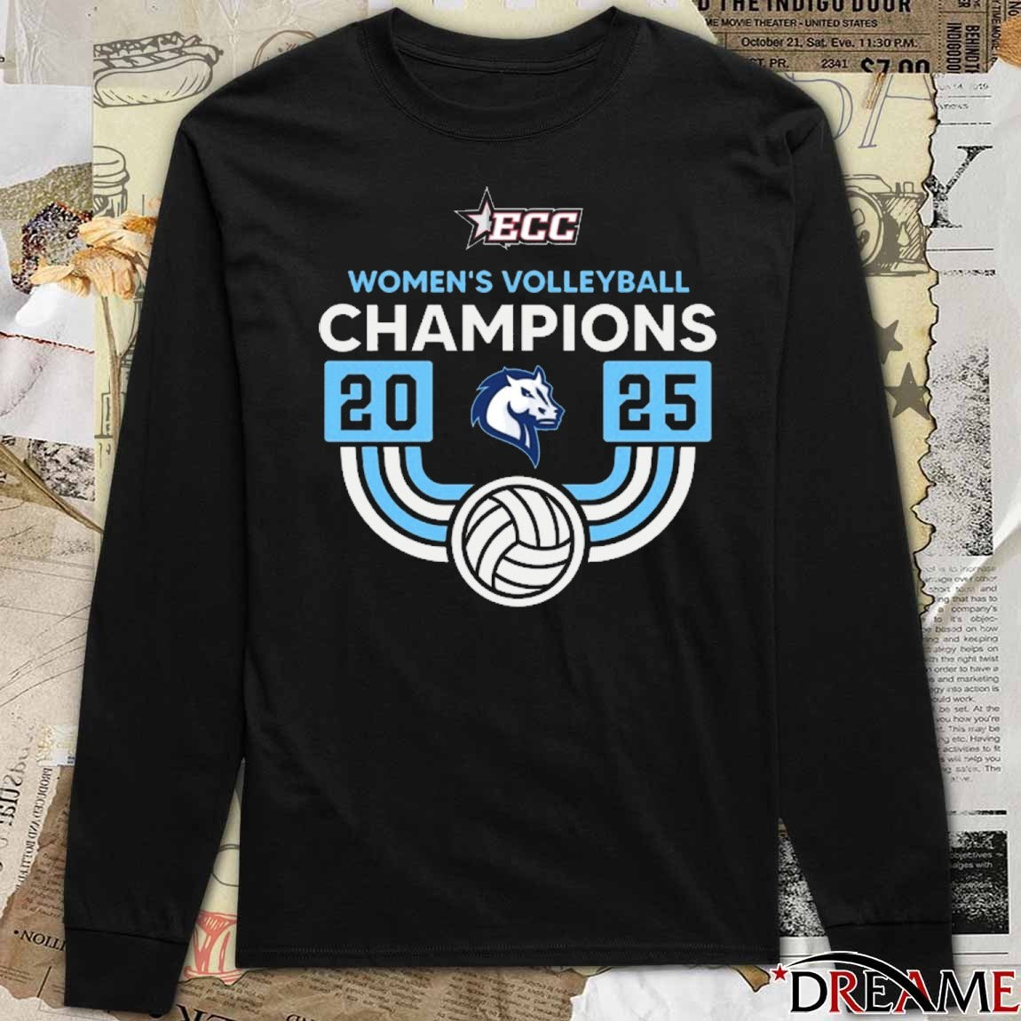 East Coast Conference Mercy Women’s Volleyball Championship 2025 – 2026 t-shirt