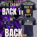 Edna Karr Cougars Louisiana State Champions Back-To-Back 2025 Shirt