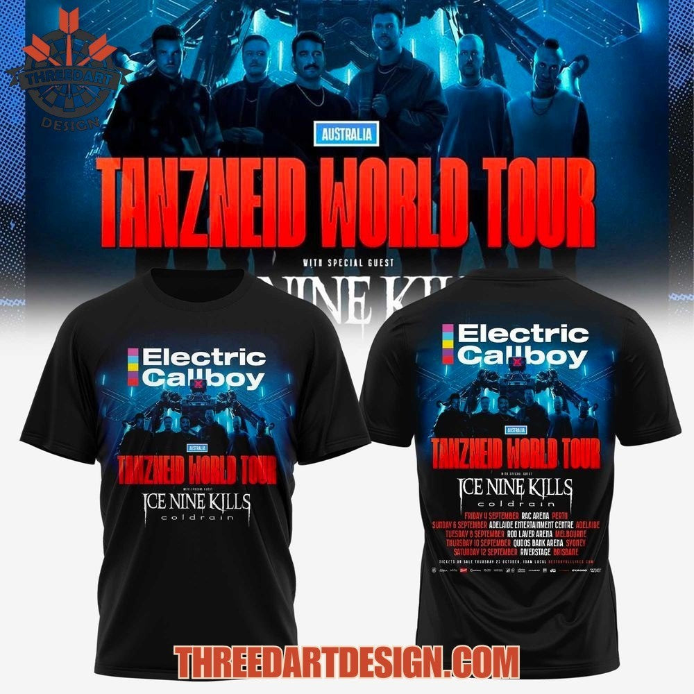 Electric Callboy Tanzneid World Tour 2026 Shirt