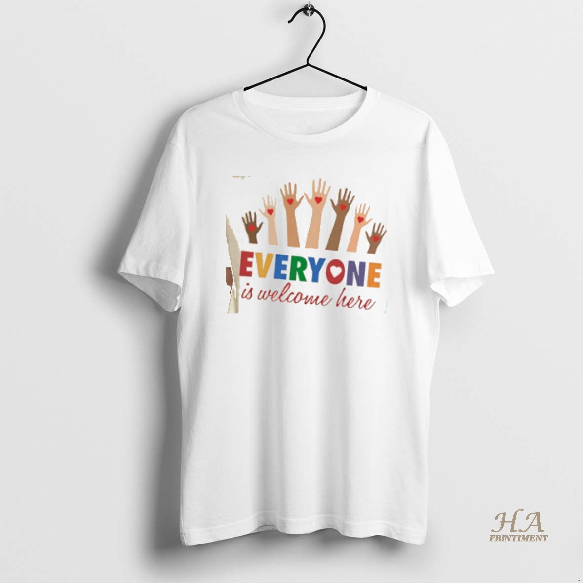 Official Everyone Is Welcome Here Hand