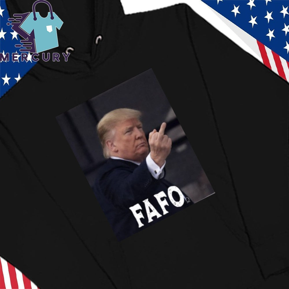 FAFO Trump Middle Finger To Ford Worker Shirt