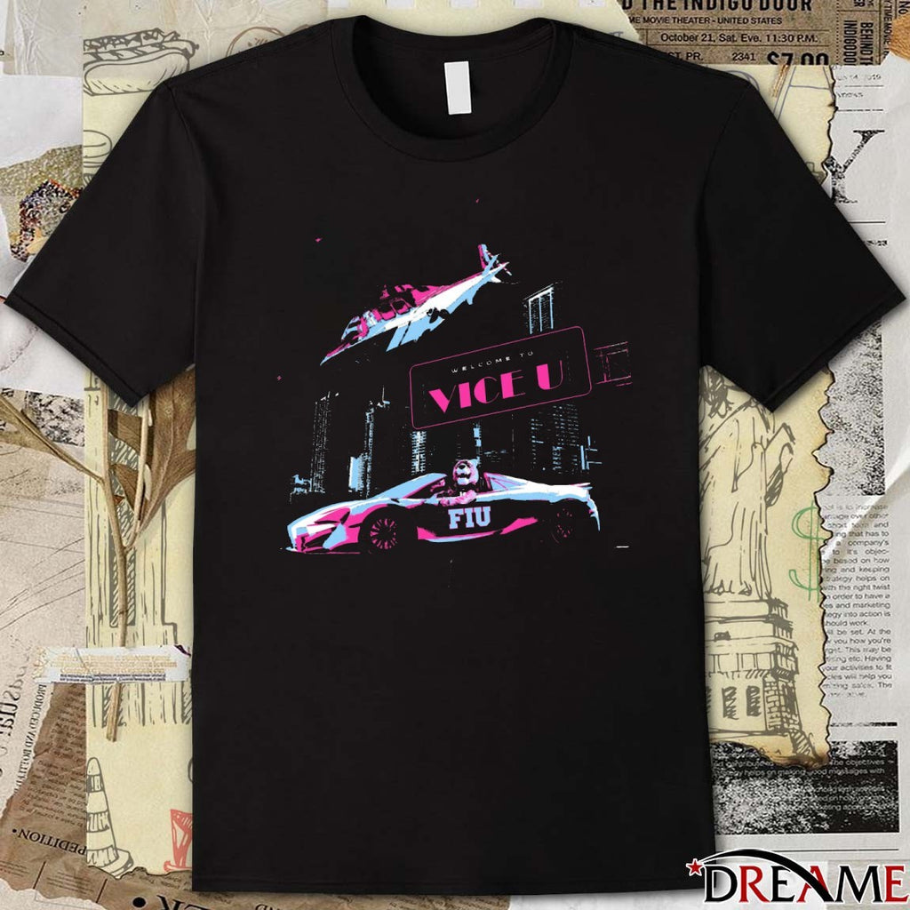 FIU Athletics Welcome To Vice U at Pitbull Stadium 2025 t-shirt