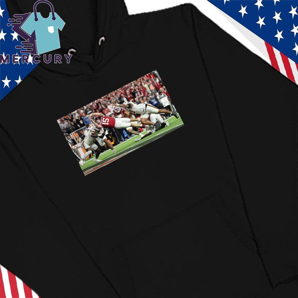 Fernando Mendoza’s Fourth-Down Touchdown Dart An Iconic Play And Image Heisman Winner National Champions Shirt