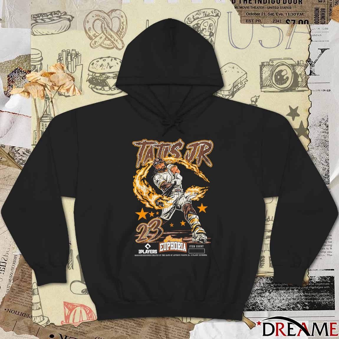 Fernando Tatis Jr. V5 San Diego Padres MLB Planet Euphoria Artwork 2026 t-shirt