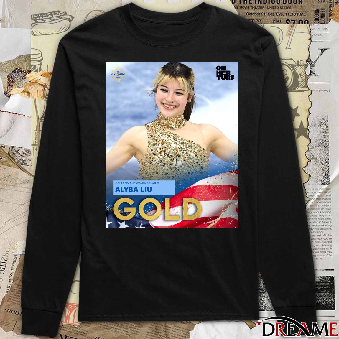 Figure Skating Women’s Singles Alysa Liu Gold Medals Olympic Milano Cortina 2026 t-shirt