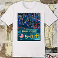 Final Score Team Usa Defeated Sweden With A Score Of 5-0 The Gold Medal Game t-shirt