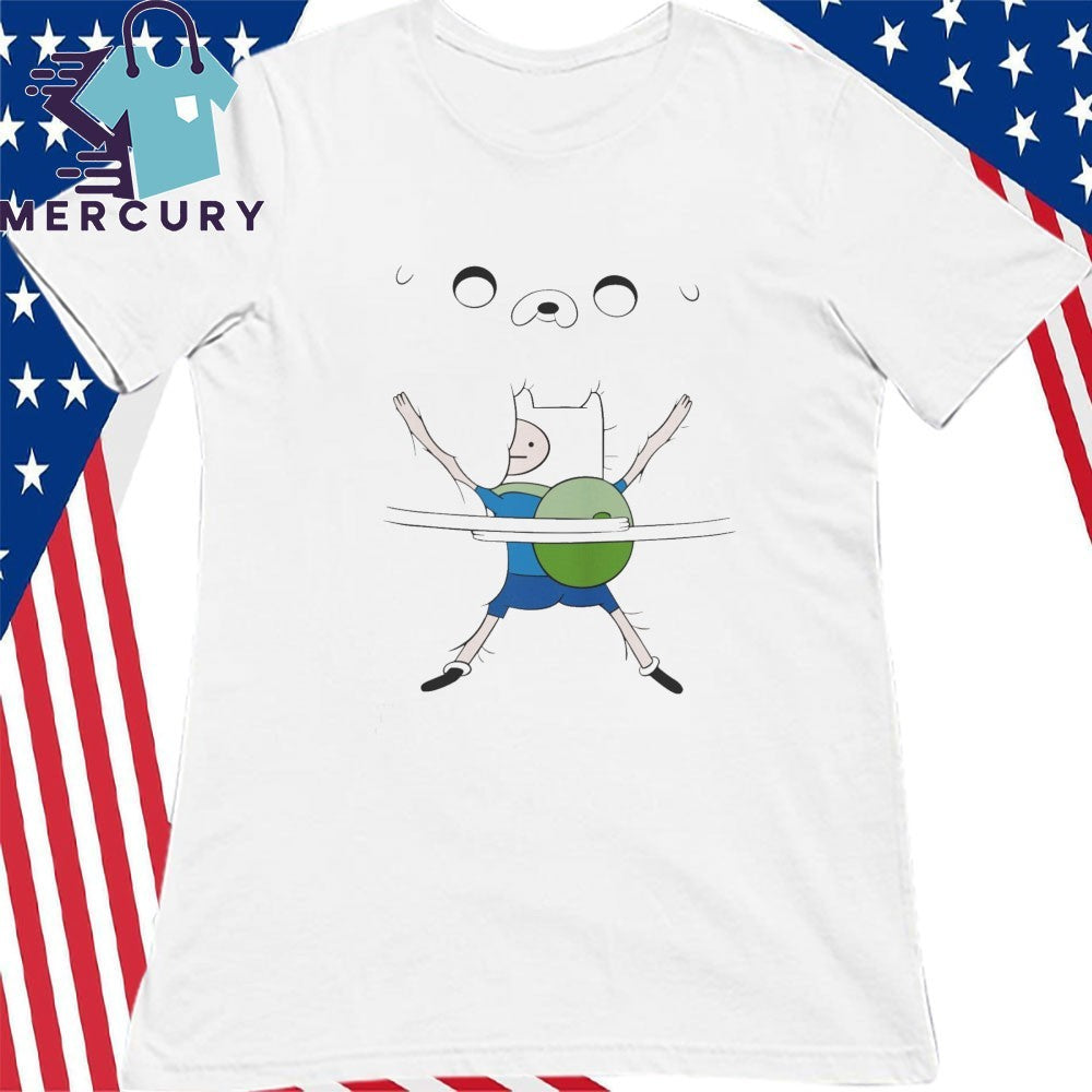 Finn The Human Hug Boobs Shirt