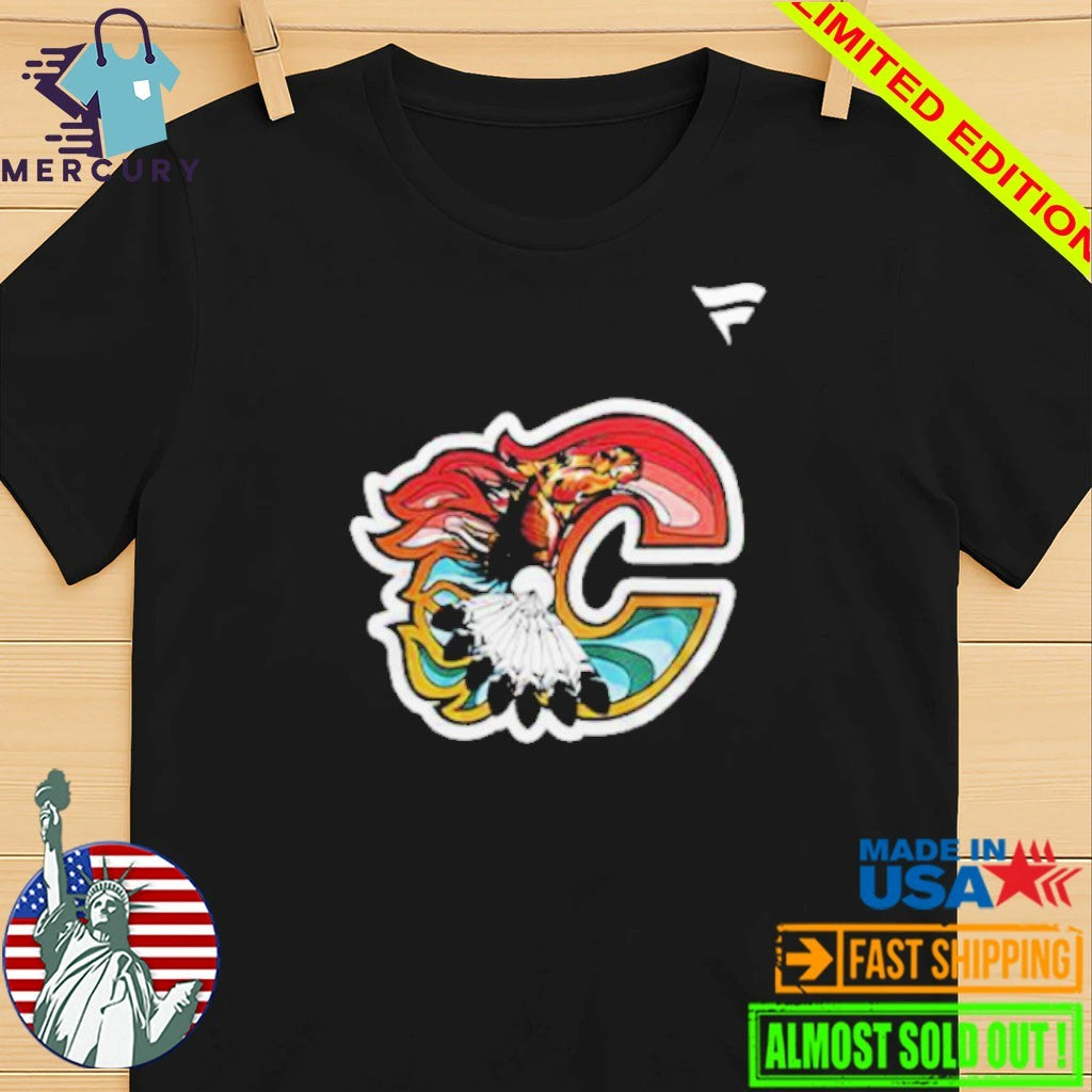 Flames Reveal 2026 Indigenous Celebration Logo Shirt