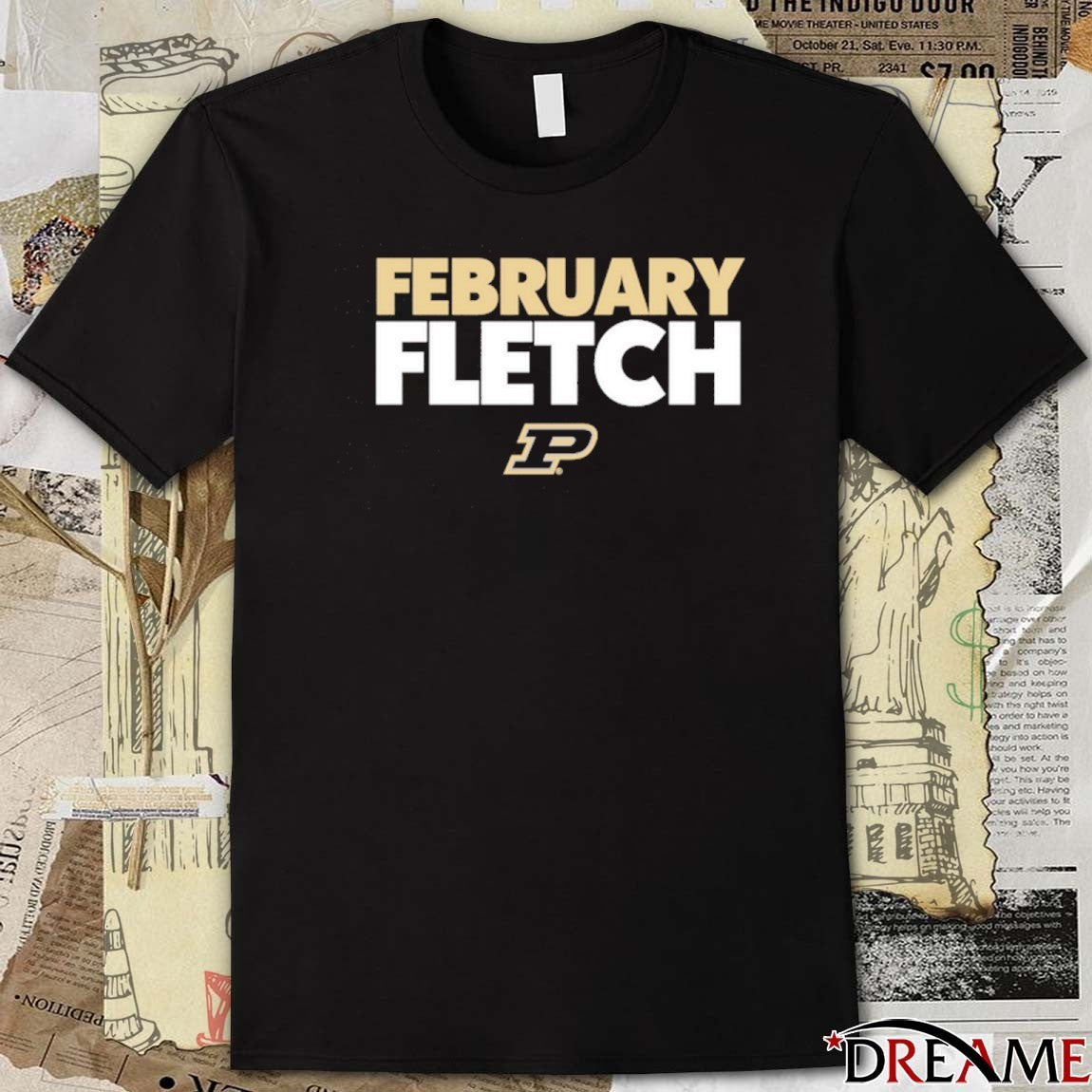 Fletcher Loyer February Fletch Purdue Boilermakers Basketball t-shirt