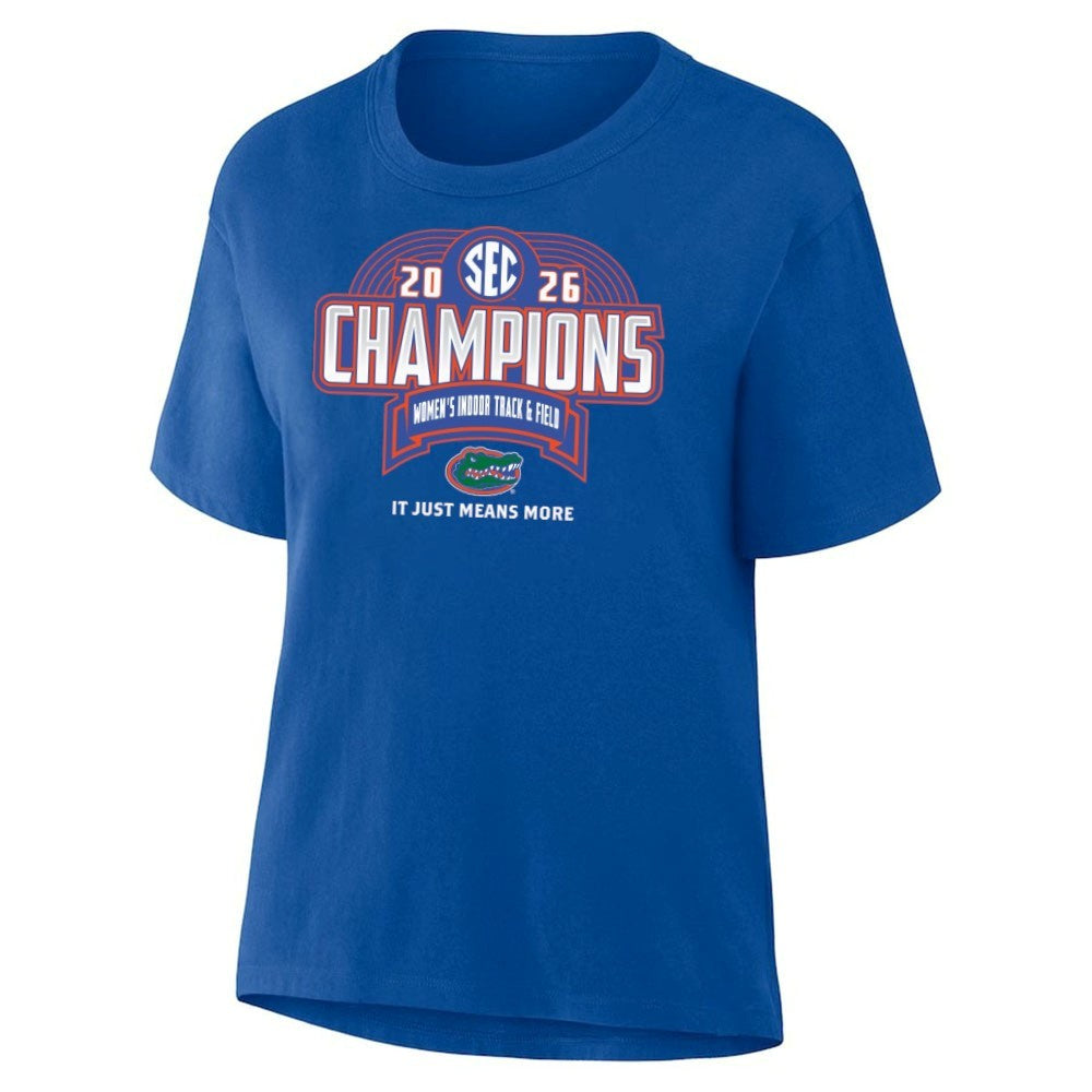 Florida Gators 2026 SEC Women’s Indoor Track & Field Champions Shirt