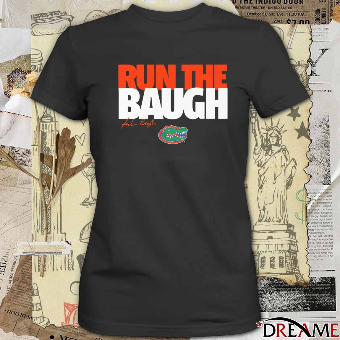Florida Gators Football Jadan Baugh Run The Baugh Signature t-shirt