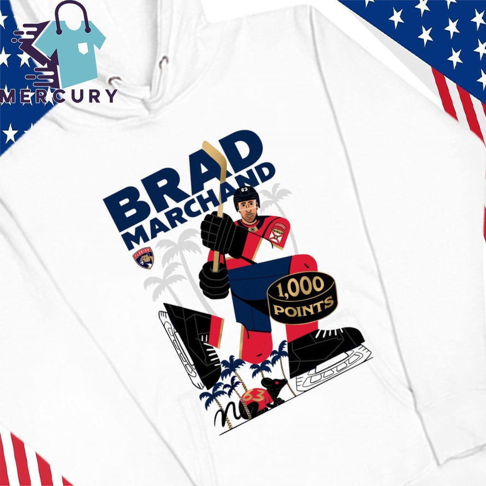 Florida Panthers Mr. 1K Brad Marchand 1,000 Points Shirt
