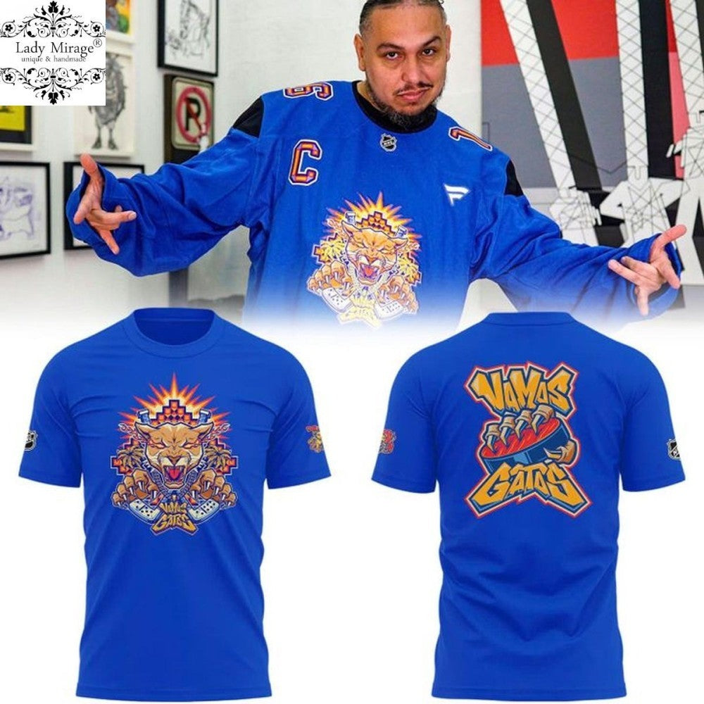 Florida Panthers Vamos Gatos Uniform 2026 Shirt