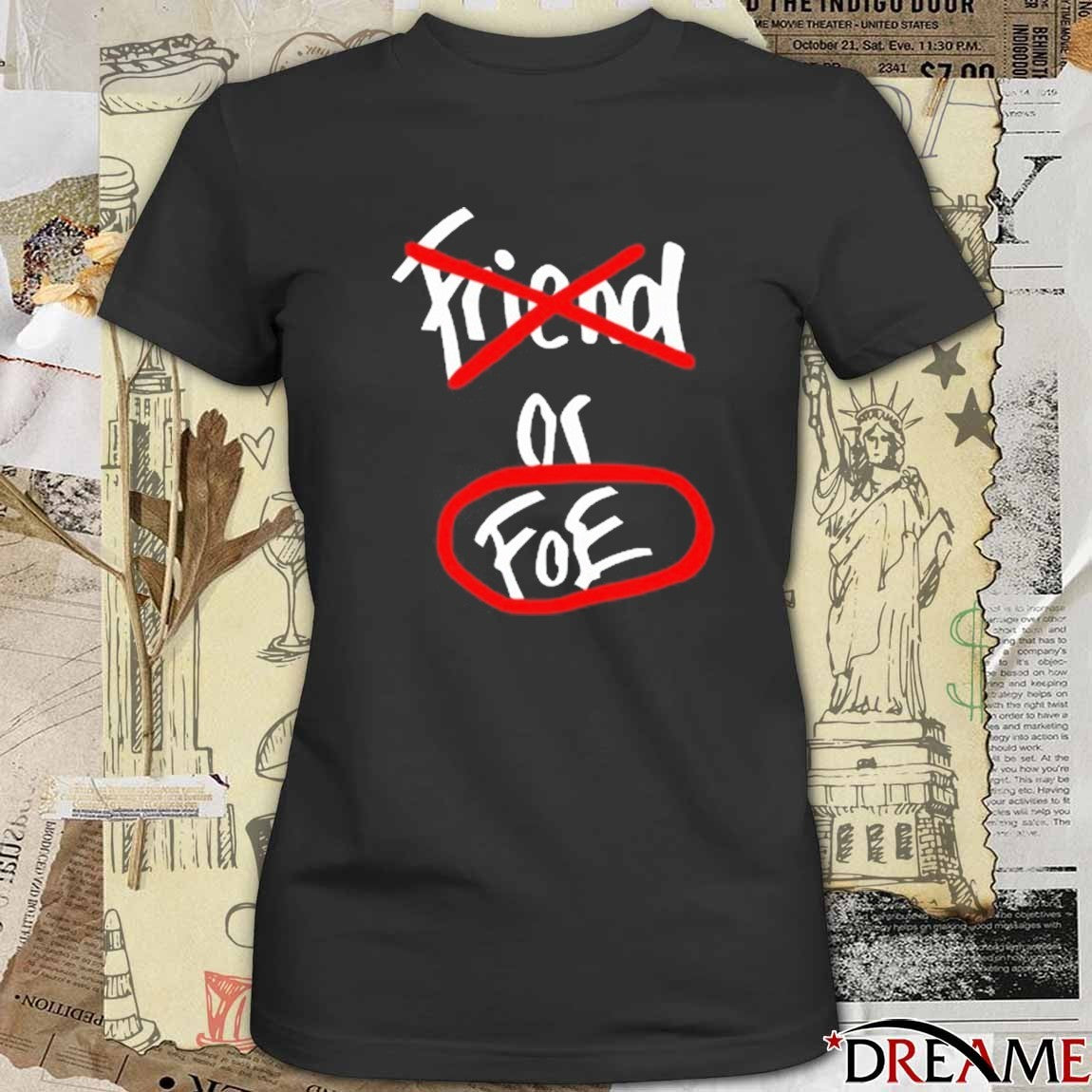 Frances Tiafoe Friend Or Foe 2025 t-shirt
