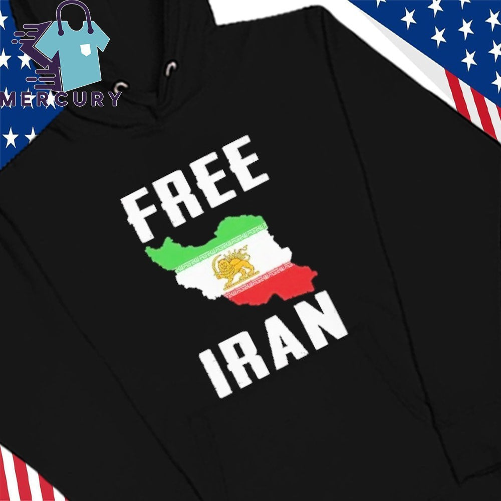 Free Iran Lion Symbol Shirt