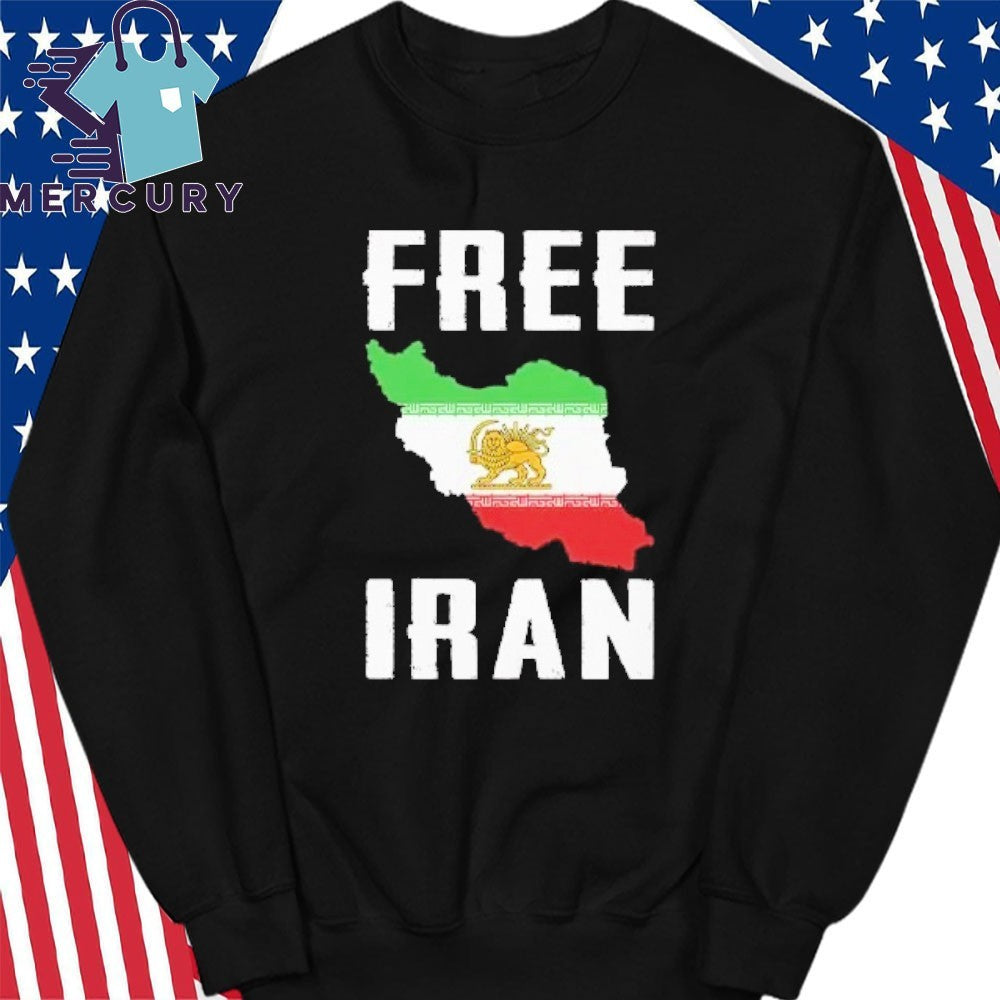 Free Iran Lion Symbol Shirt