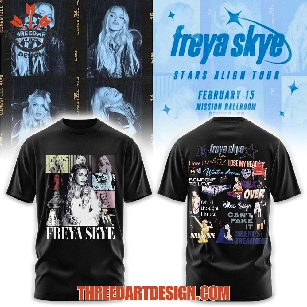 Freya Skye Stars Align tour 2026 Shirt