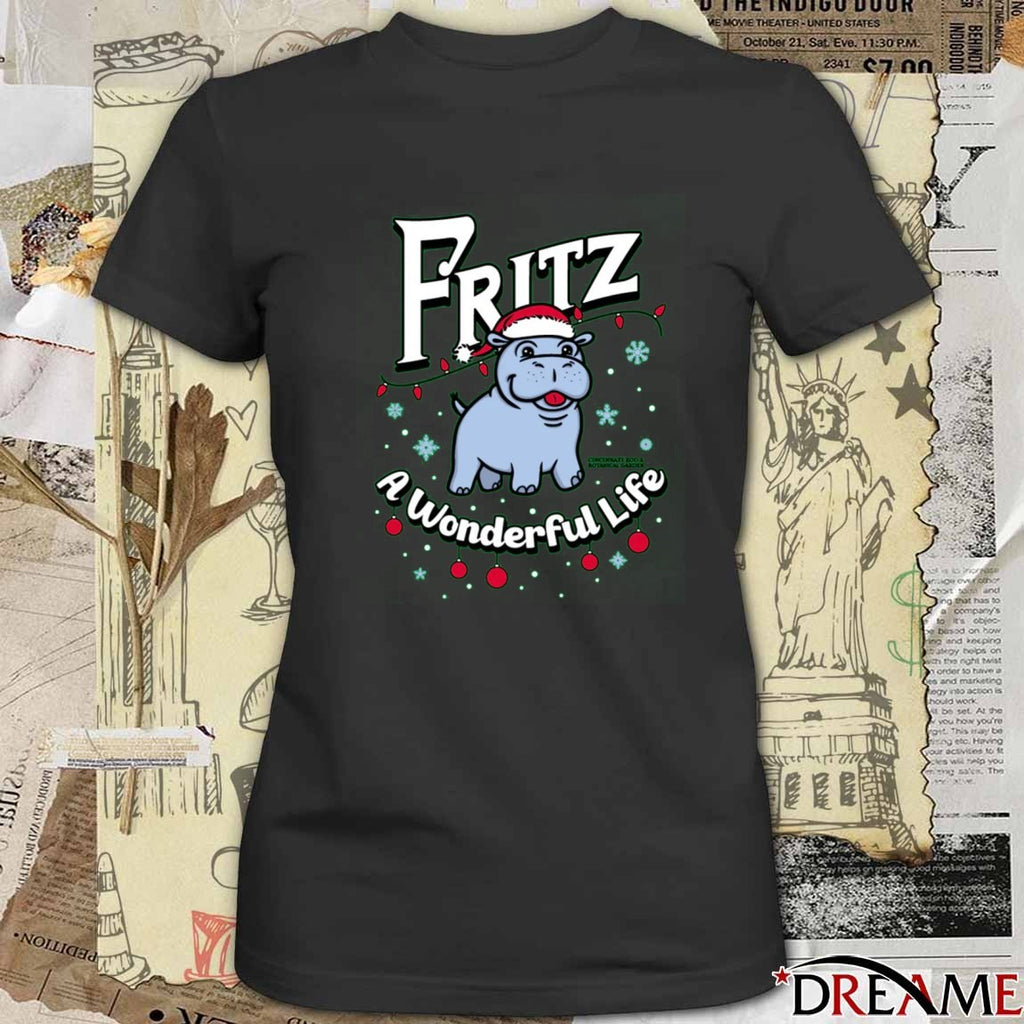 Fritz A Wonderful Life Cincinnati Zoo Festival of Lights 2025 t-shirt