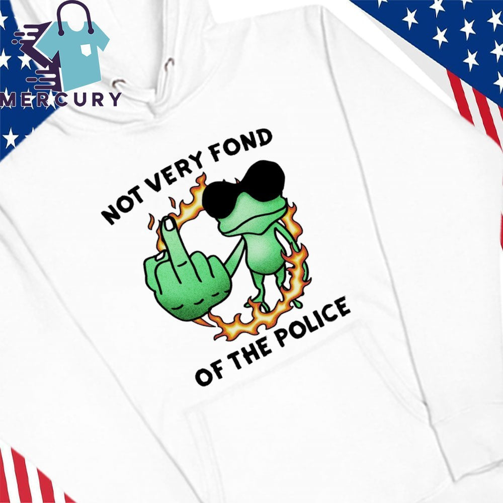 Frog Not Very Fond Of The Police Shirt