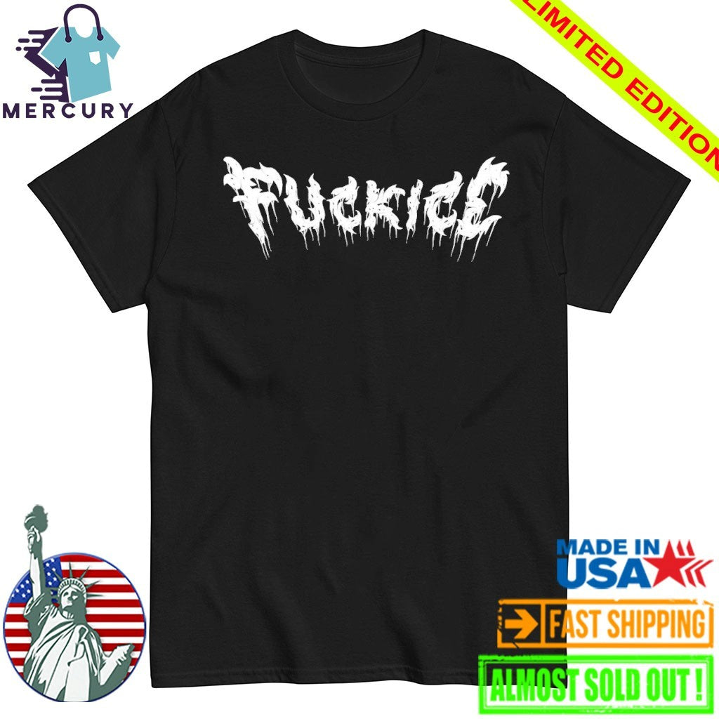 Fuck ICE Metal Logo Shirt